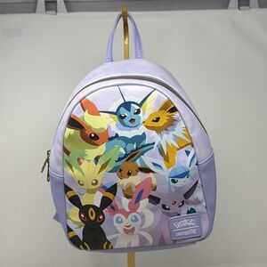 Loungefly Pokemon Eevee Eeveelutions Watercolor Mini Backpack